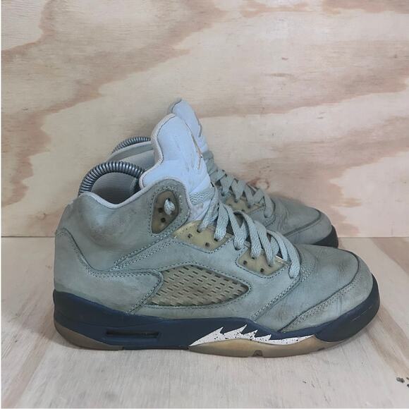 Nike - Air Jordan 5 Retro - Sneakers - Green - Kids Big Unisex - 6Y - 440888-300 - Picture 1 of 9